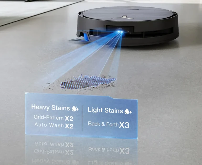 Dulkių siurblys - robotas Ecovacs Deebot X9 Pro OMNI, Juodos spalvos aprašymas - Prekės nuotrauka Dulkių siurblys - robotas Ecovacs Deebot X9 Pro OMNI, Juodos spalvos aprašymas - Prekės nuotrauka